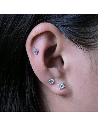 Pendientes de Titanio Hipoalergénicos Limerencia 20G 6mm para Oídos