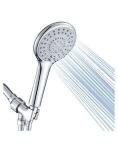 Cabezal de Ducha DOILIESE 5 Modos con Manguera 152.4 cm Cromo