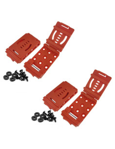 Clip de Cinturón Táctico YCYU Naranja con Bloqueo y Tornillos