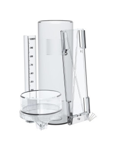 Pluviómetro Exterior HOLDLY TY4 Preciso 2.54 cm Policarbonato
