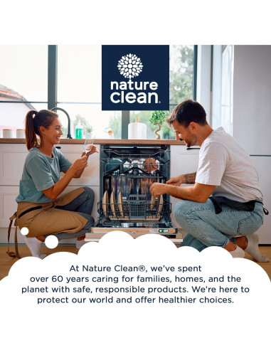 Cápsulas para Lavavajillas Nature Clean 60 Unidades Ecológicas