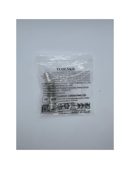 Adaptador Coaxial UHF Femenino a BNC Femenino TUOLNK 2pcs