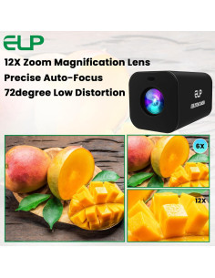 Cámara USB ELP 12X Zoom 4K 30fps HDMI Control Remoto 2