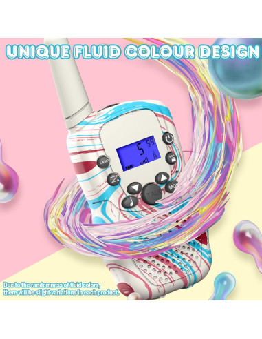 Walkie Talkies Selieve para Niños 2 Unidades 22 Canales