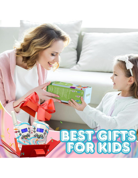 Walkie Talkies Selieve para Niños 2 Unidades 22 Canales