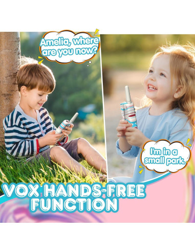 Walkie Talkies Selieve para Niños 2 Unidades 22 Canales