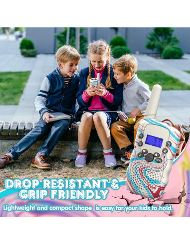 Walkie Talkies Selieve para Niños 2 Unidades 22 Canales