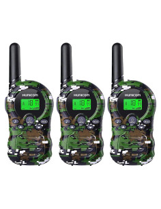 Walkie Talkies para Niños Shenzhen H-388 Verde x 3