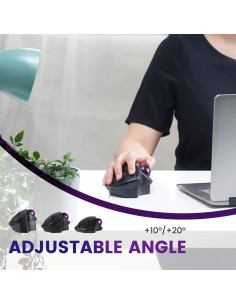 Ratón Trackball Ergonómico Inalámbrico Perixx PERIMICE-720 2