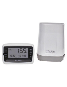 Medidor de Lluvia Digital Inalámbrico AcuRite 899 con Alarma