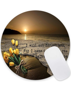 Alfombrilla de Ratón Nphuriy Redonda Versículos Biblia 20.1 cm 2