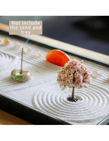 Set de Jardín Zen de 22 Piezas JJJ Arts - Rastrillos de Bambú