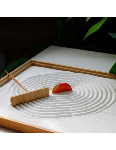 Set de Jardín Zen de 22 Piezas JJJ Arts - Rastrillos de Bambú