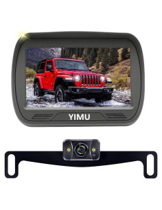 Cámara de Respaldo YIMU K4303 con Monitor 4.3" HD, IP69K