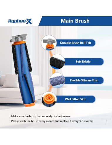 Reemplazo Cepillo Principal 3 Paquetes Shark RV2300 RV2310