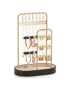 Organizador de Joyería ChuStory Dorado con Terciopelo 31.5 cm