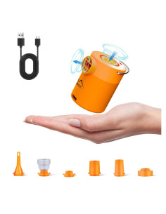 Bomba de Aire Inflable Portátil M KARMATER 119g USB Recargable