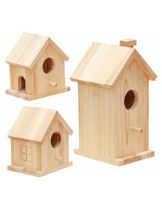 Kit Casa para Aves de Madera RHSLRL 29.2x14x24.1cm