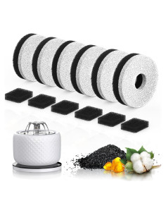 Filtro de Agua para Gatos DCIOGAT 6 Paquetes 3.5L