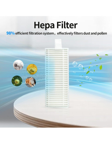 Accesorios para Aspiradora Robot 360 S8 S8 Plus - 11 Piezas