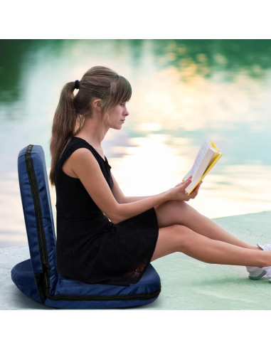 Asientos de Estadio Thyle 2 Pcs Plegables con Cojín 50.8 cm