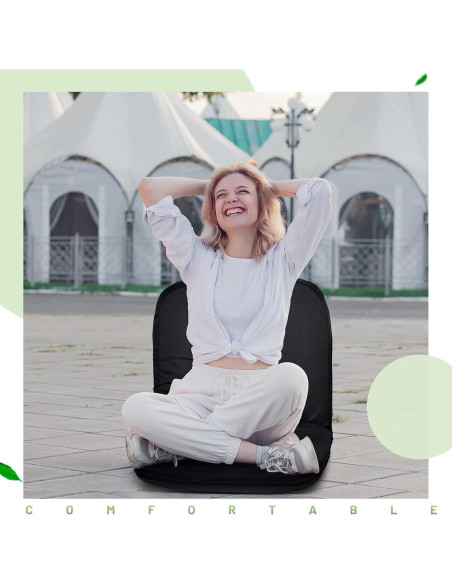 Asientos de Estadio Thyle 2 Pcs Plegables con Cojín 50.8 cm