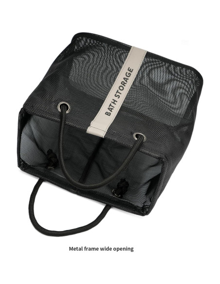 Organizador de Baño TOPASION Grande Malla Transpirable