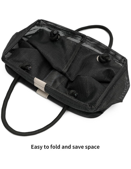 Organizador de Baño TOPASION Grande Malla Transpirable