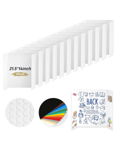 Tablero de Póster Trifolio PSHVYM 12 Pcs 54.6x35.6 cm