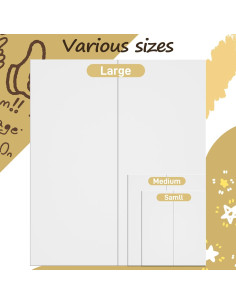 Tablero de Póster Trifolio PSHVYM 12 Pcs 54.6x35.6 cm 2