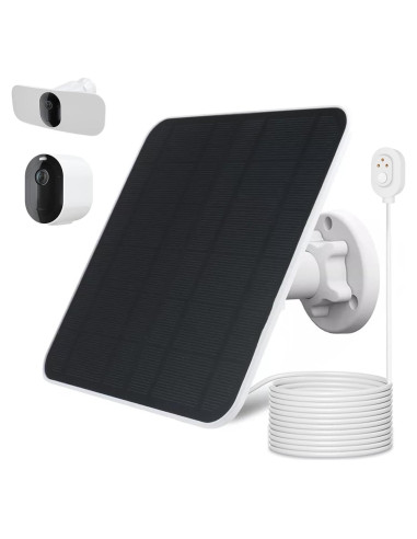 Cargador Solar Mytions 5W para Cámaras Arlo Pro 5S, Pro 4, Pro 3