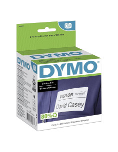 Etiquetas de Identificación DYMO LW Blancas 5.08x10.16 cm - 250 Unidades