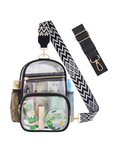 Bolsa Transparente MOVOYEE Aprobada para Eventos 10x5x3cm