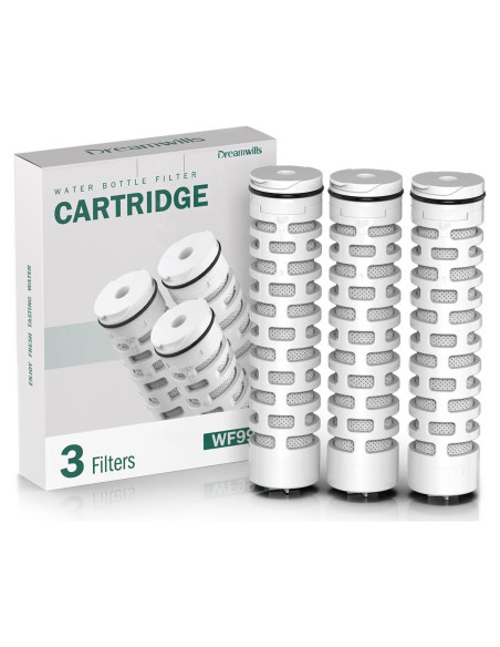 Reemplazo Filtro de Agua Dreamwills WF99 Carbón Activado 3 Unidades