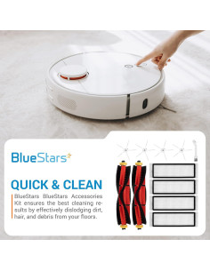 Kit de Accesorios BlueStars para Aspiradoras Robot Xiaomi E4 S4 S5 2