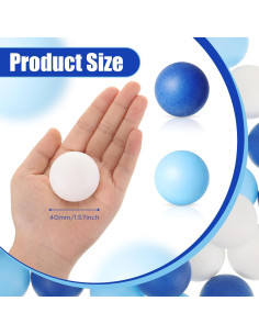 Libima 120 Pelotas de Tenis de Mesa 40 mm Colores Surtidos 2