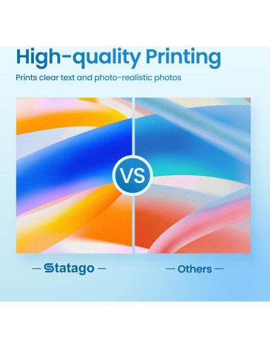 Cartuchos de Tóner TN229XL Statago para Brother - Paquete de 4