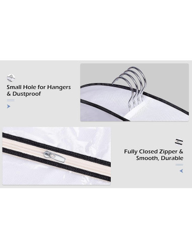 Bolsas de Almacenamiento SLEEPING LAMB 60" para Ropa - 2 Paquetes