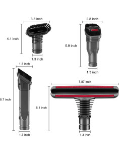 Kit de Accesorios para Aspiradora Dyson V6 - Coodss 4 Piezas 2