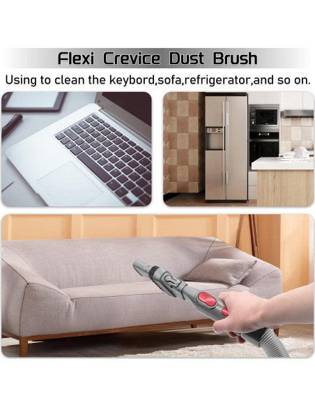 Kit de Accesorios para Aspiradora Dyson V6 - Coodss 4 Piezas