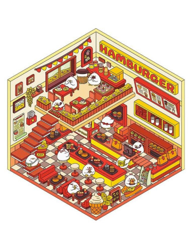 Set de Stickers 3D Limvoo para Niños y Adultos - Reutilizables