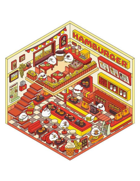 Set de Stickers 3D Limvoo para Niños y Adultos - Reutilizables