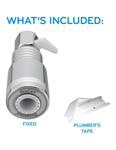 Cabezal de Ducha Fijo Oxygenics SkinCare Cromo 1.5 GPM