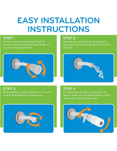 Cabezal de Ducha Fijo Oxygenics SkinCare Cromo 1.5 GPM