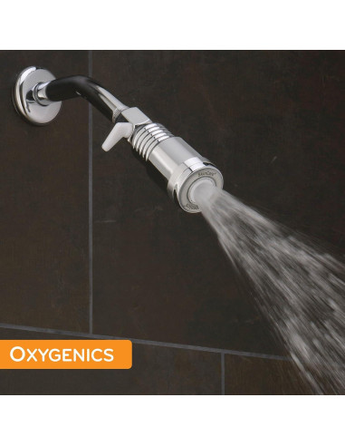Cabezal de Ducha Fijo Oxygenics SkinCare Cromo 1.5 GPM