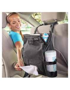 Organizador de Asiento Trasero High Road Negro - Basurero 2 Galones