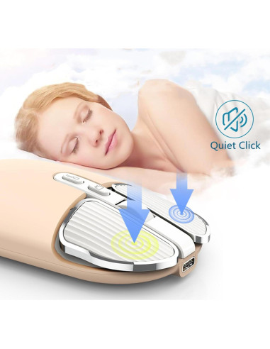 Ratón Inalámbrico YOCUNKER Recargable Silencioso 2.4G 3 DPI