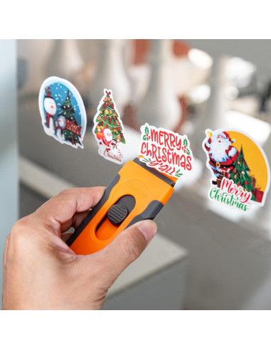 Raspador de Cuchilla Plástica Cleanse 100 Pcs para Adhesivos