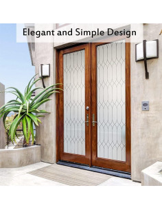 Película de Ventana Privada Jahoot 44.5x200 cm Blanco Esmerilado 2