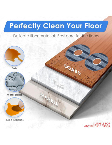 Kit de Repuesto 14 Piezas FILTERIST para Eufy C20 Omni